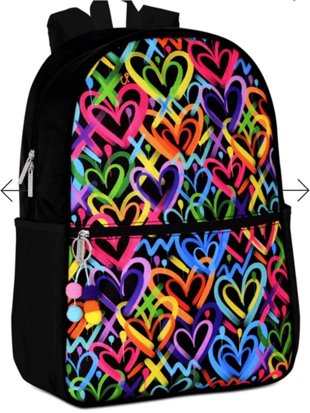 Lola + The Boys Rainbow Hearts Backpack 🎒💖 | Kids Unisex Book Bag